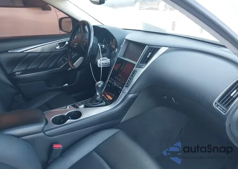 2017 Infiniti Q50 3.0T Premium z USA, uszkodzony, nr VIN JN1EV7AP7HM742687